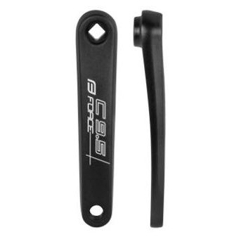Klika levá Force ROAD C9.5 Al 175mm, černá