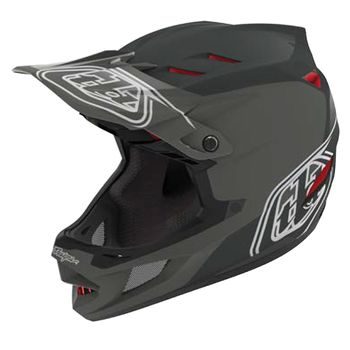 Integrální helma Troy Lee Designs D4 POLYACRYLITE SHADOW BLACK 2025