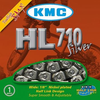 Řetěz KMC HL-710 HALF-LINK SILVER BOX