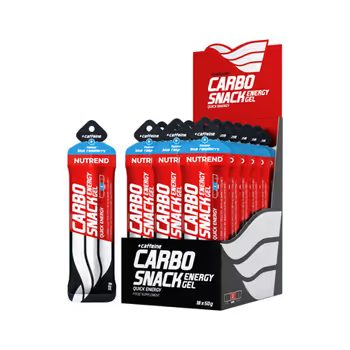 Nutrend Gel Carbosnack Modrá Malina caffeine sáček