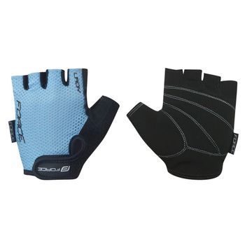 Rukavice FORCE LADY, krátké, světle modré