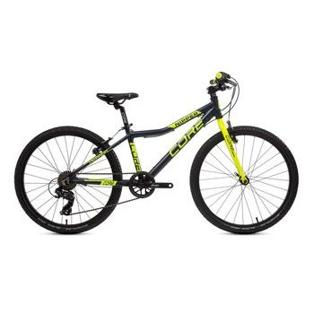 Dětské kolo Core Nipper 24", jednopřevodník, černý mat se žlutou 2025