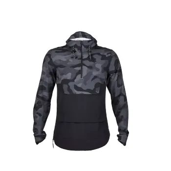 Pánská bunda Fox Ranger Wind Pullover, Black Camo