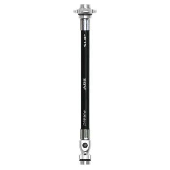 Náhradní hadička pro hustilky LEZYNE PUMP HOSE ABS FLEX HOSE WITH VALVE CORE TOOL -ROAD BLACK / SILVER