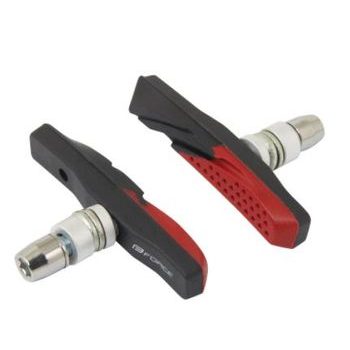 Brzdové špalky Force jednorázové, černo-červené 70mm