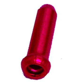 Koncovka na lanko Al - červená 1ks