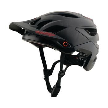 Helma Troy Lee Designs A3 HALO ALPINE BLACK 2025