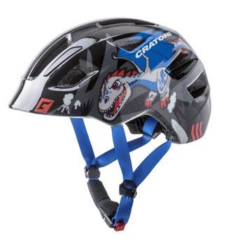 Dětská helma CRATONI Maxster Black dragon Glossy - S/M (51-56cm)