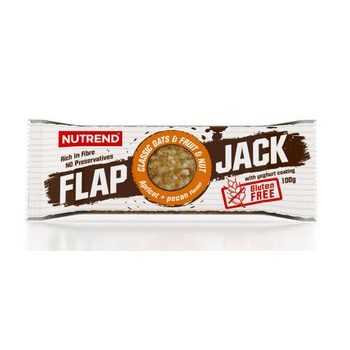 Tyčinka FLAPJACK 100g meruňka+pek.ořech s jog.pol.
