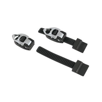 Přezky náhradní na FORCE tretry, černo - stříbrné