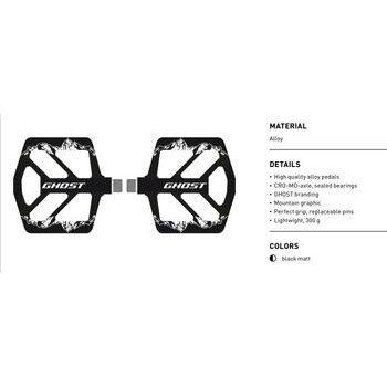 Pedály platforma GHOST Pedals