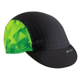 Čepička s kšiltem FORCE CORE letní, černo-fluo
