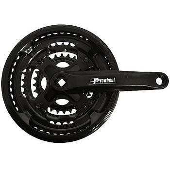 Kliky Al Prowheel 48/38/28 170mm černý kryt