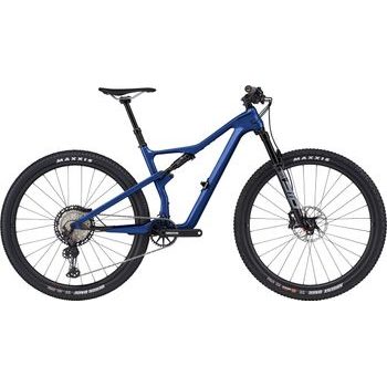 Celoodpružené kolo Cannondale Scalpel Carbon SE 1 29", modrá