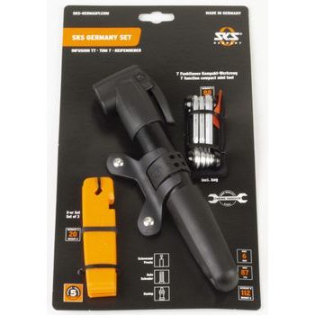 SKS SET - pumpička, nářadí TOM 7, montpáky