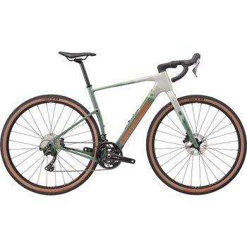 Gravel kolo CANNONDALE TOPSTONE CARBON 2 GRX 2X, šedo-zelený