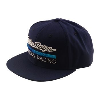 Kšiltovka Troy Lee Designs FACTORY RACING, navy-blue
