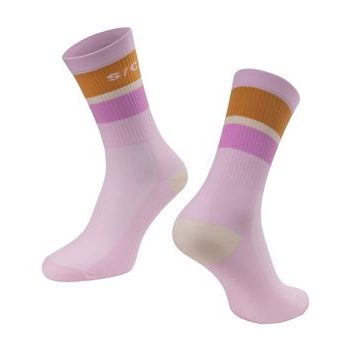 Dlouhé ponožky FORCE STRIPE, fialové