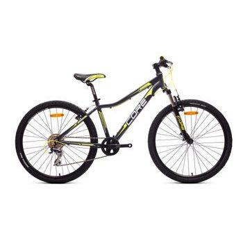 Dětské kolo Core Razor 26", černo-žlutý 15", 1x9s, s odpruženou vidlicí, 2025