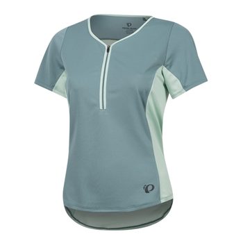 Dámský dres s krátkým rukávem PEARL iZUMi W CANYON, ARCTIC-MIST zelená, M
