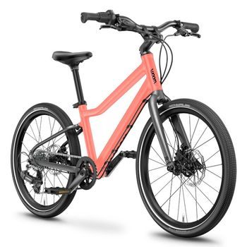 Dětské kolo Woom Explore 4 Neon Coral (Oranžová) 2025