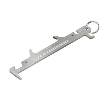 Box s měrkami řetězu kusů LEZYNE CHAIN GAUGE BOX 30 SILVER