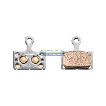 SHIMANO brzdové destičky K04S kovové silniční