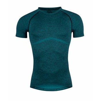 Pánské funkční triko FORCE SOFT krátký rukáv, petrolejové