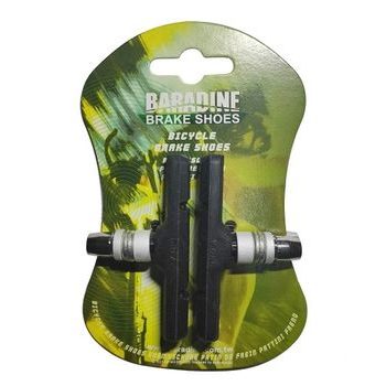 Brzdové špalky Baradine, "V" MTB-957V, černé