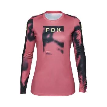 Dámský dres s dlouhým rukávem Fox W Ranger Ls Jersey Taunt, Guava Pink