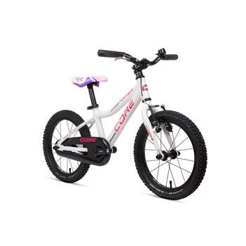 Dětské kolo Core Nipper Al 16" torpédo, (6.95kg) Bílá, Schwalbe Black Jack 2025