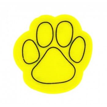 Reflexní samolepka tlapka