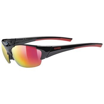 Brýle UVEX BLAZE III, BLACK RED/MIRROR RED