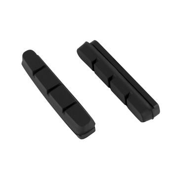 Brzdové špalky FORCE silniční náhradní, černé 55mm