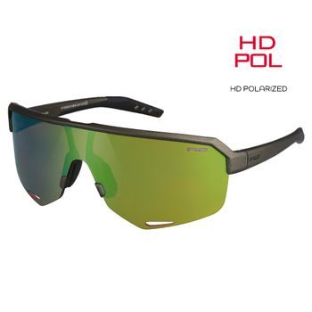 Polarizační sportovní sluneční brýle R2 HD FLUKE AT100A5, zeleno-šedé