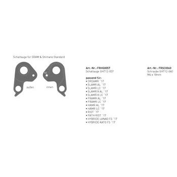 Patka rámu FRHG0057