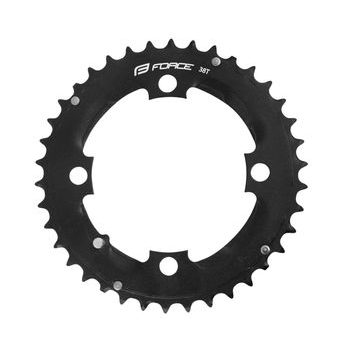 Převodník 38z Al, pro kliky Force TEN2.3+ černý