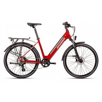 Městské elektrokolo MAXBIKE CIVITA 28, červené