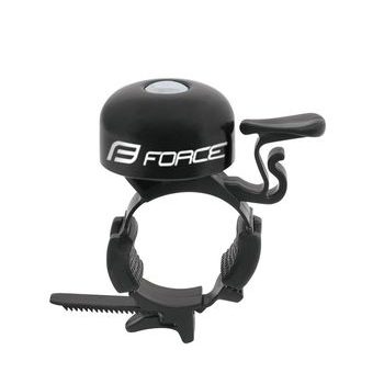 Zvonek FORCE Fe/plast 22,2-31,8mm, černý