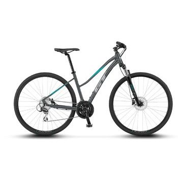 Dámské crossové kolo GT Transeo Comp Womens 28" - Šedá