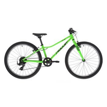 Dětské kolo AMULET 24 Fun SHIMANO, green/black, 2024