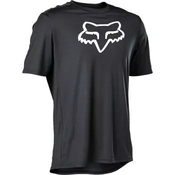 Pánský dres s krátkým rukávem FOX RANGER SS JERSEY, černý