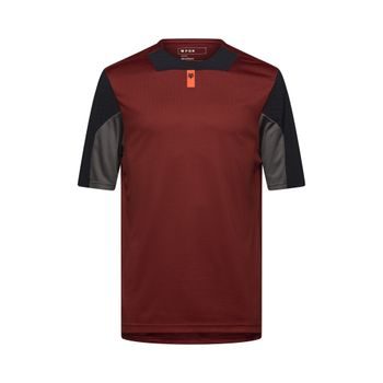 Pánksý dres s krátkým rukávem Fox Defend Ss Jersey, Rust Brown
