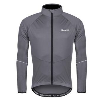 Pánská bunda FORCE ARROW softshell, šedá