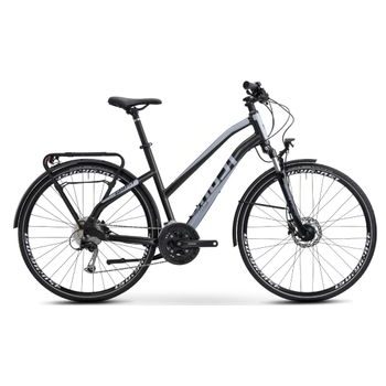 Dámské trekingové kolo GHOST Square Essential Ladies Black/Grey