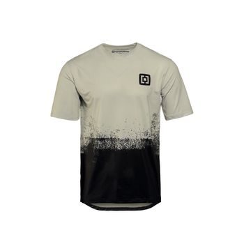 Pánský dres s krátkým rukávem HORSEFEATHERS Quantum, silver birch-black