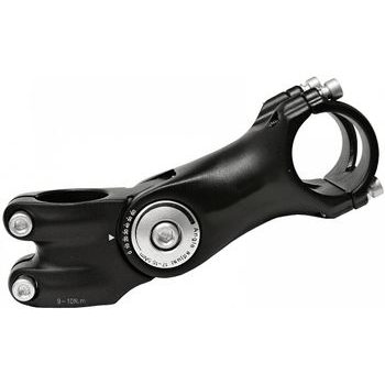 představec stavitelný Maxbike 31.8 105mm černý matný
