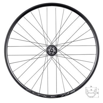 Přední kolo FORCE XC DISC 584x19 F804342-6d 32d