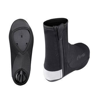 Návleky treter FORCE SPRING softshell ROAD, černé