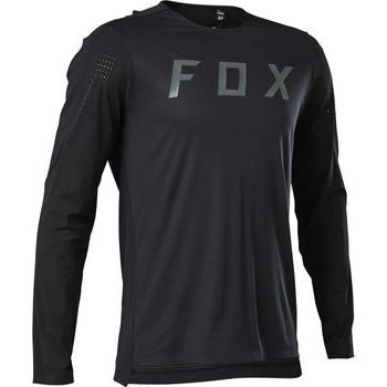 Pánský dres s dlouhým rukávem FOX Flexair Pro Ls Jersey, Black